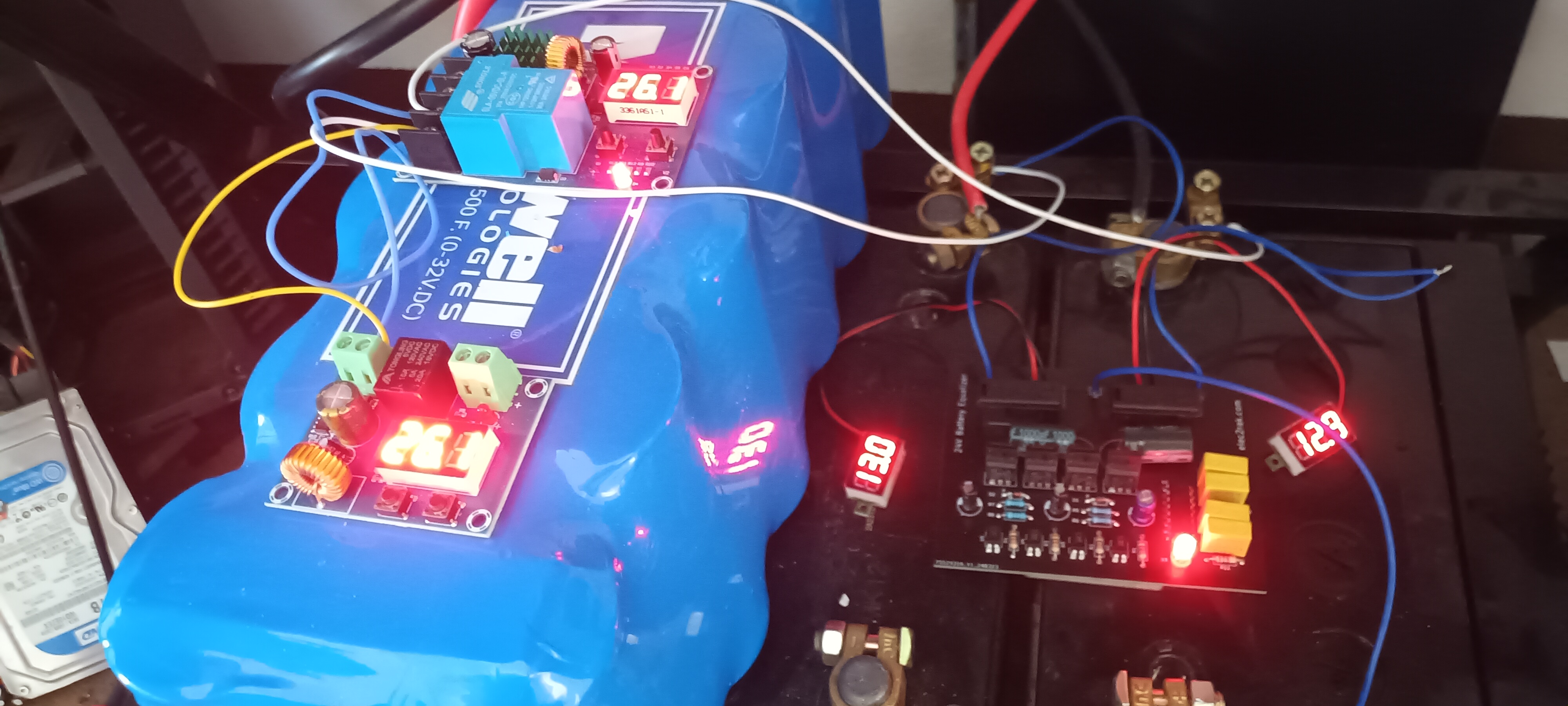 DIY 24V Battery Balancer Equalizer for Gel Flood AGM Lead Acid Battery