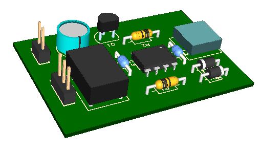 Dimmable LED DRL